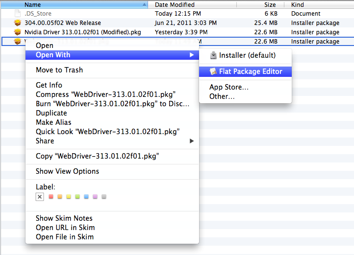 Flat Package Editor Mac Download
